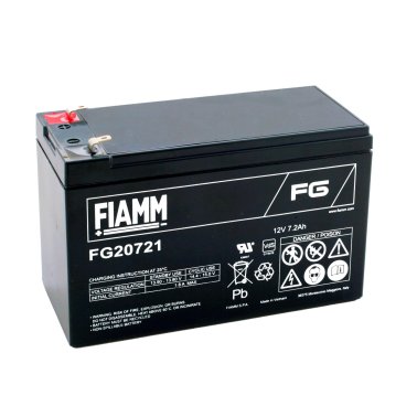Batteria al Piombo 6V 4,5Ah (Faston 4,8mm) - FIAMM - IC-FG10451