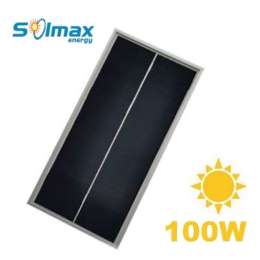 Pannello Fotovoltaico Monocristallino da 100 Watt 12 Volt