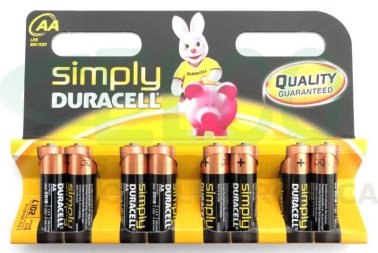 Duracell - DURACELL PILAS ALCALINAS PLUS LR06 AA 1,5V -PACK 8+2
