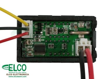 Strumento Doppio Display Voltmetro 0-30V Amperometro 0-5A DC