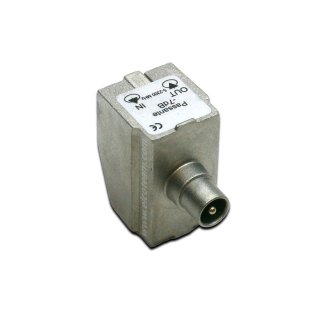 Mitan FR353 TV socket outlet (IEC plug) -7dB derivative in die-cast