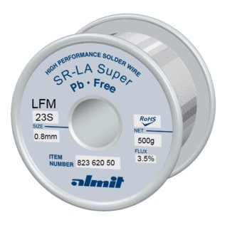 Almit 82362050 Tin Alloy Wire SC Flux REM1 diameter 0,8mm 500 grams