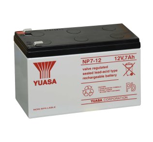 12V9Ah - Batteria al piombo per UPS e allarmi 12V 9Ah con connettori Faston  - PowerWalker