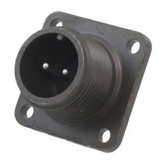 Amphenol MS3102A12S-3P MIL 2-pole male circular panel connector