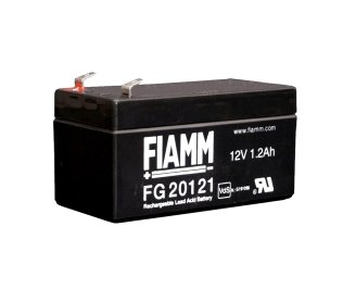 Batterie au gel de plomb Fiamm FG10121 6 volts, 1,2 Ah, 6 Volt, FIAMM, Batterie au plomb Gel AGM, Batteries