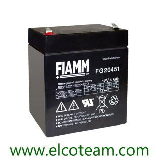 Fiamm FG20451 Lead-acid sealed battery 12V 4,5Ah