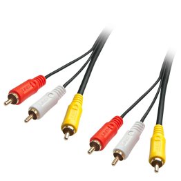 Lindy 35692 Audio / Video cable 3 x RCA 3 meters