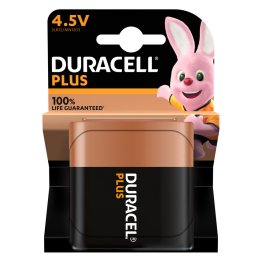 Duracell Plus 4.5V Alkaline Battery Flat - 1 battery pack