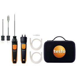 Testo 0563 0010 Smart Probes Instrumentation Kit for HVAC systems thermometer and pressure gauge
