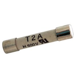Slow-blow fuse 2A 500V 6.3x32mm ceramic SIBA T2A 70-065-65/2A