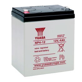 YUASA NP4-12 Lead-acid sealed battery 12V 4Ah